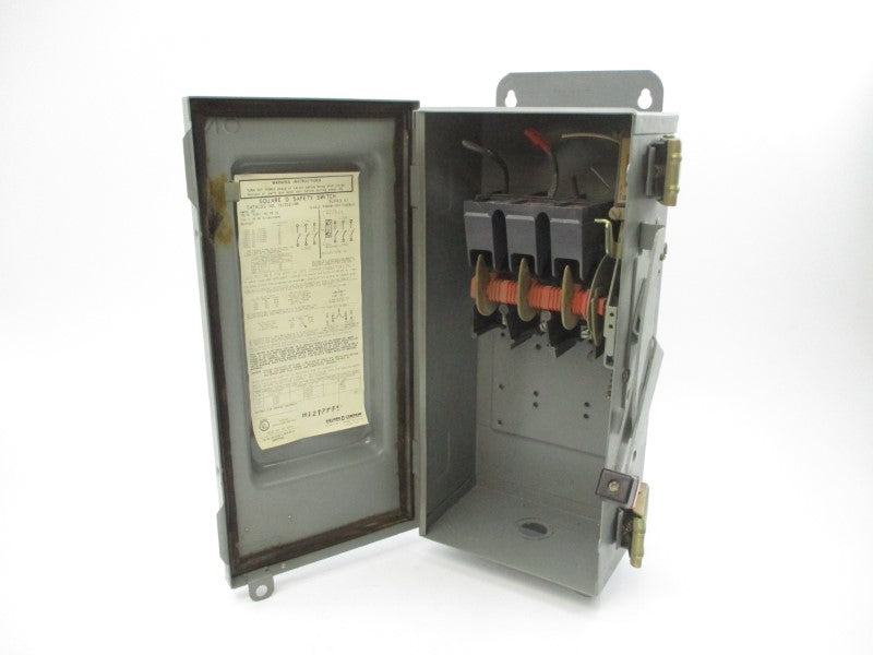 SQUARE D HU362AWK SER. E1 600VAC 60A UNMP