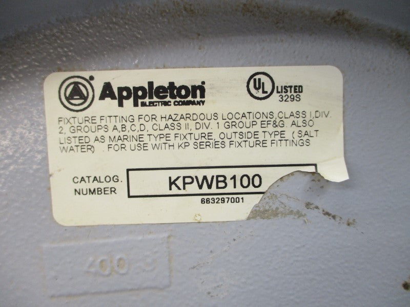 APPLETON KPWB100 UNMP