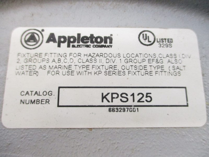 APPLETON KPS125 UNMP