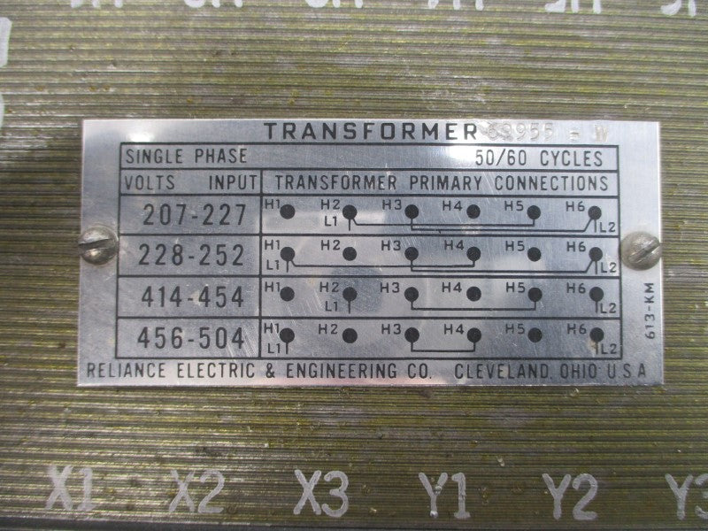 RELIANCE ELECTRIC 69955-W 456-504V NSNP