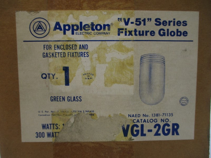 APPLETON VGL-2GR NSMP