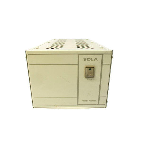 SOLA MCR1000 63-13-210-05 95-130V 11.80A NSNP