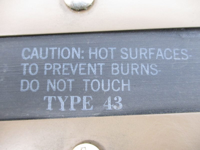 SOLA 63-00150-0800-23 TYPE 43 UNMP