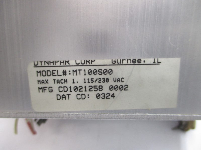DYNAPAR MT100S00 115/230VAC UNMP