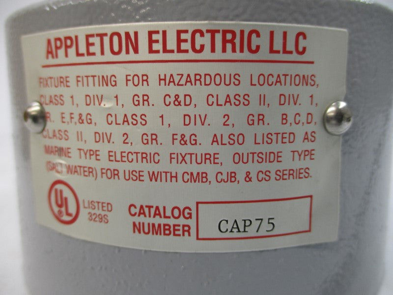 APPLETON CAP75 3/4" NSMP