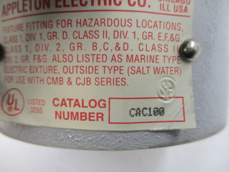 APPLETON CAC100 1" NSMP