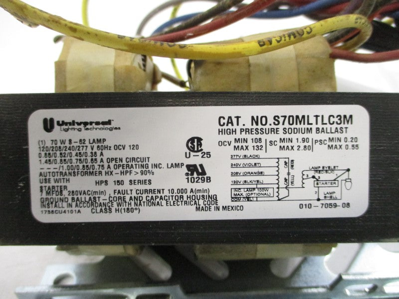 UNIVERSAL S70MLTLC3M-500K 277VAC 0.85A NSMP