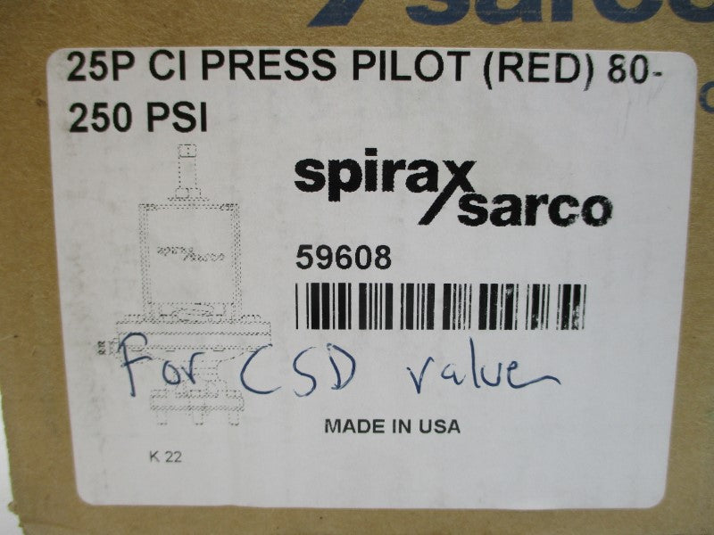 SPIRAX SARCO 59608 25P 250PSI NSMP