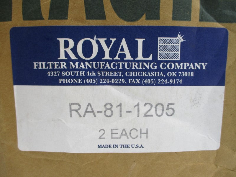 ROYAL RA-81-1205 (PKG OF 2) NSMP