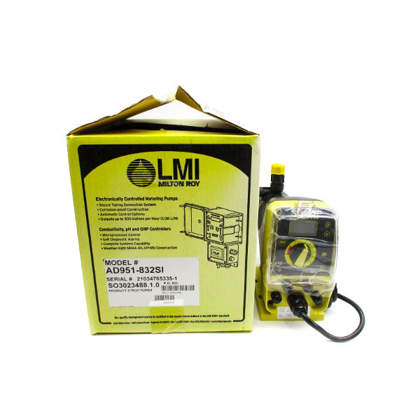 LMI MILTON ROY AD951-832SI 95/240V 1.40A 110PSI NSMP