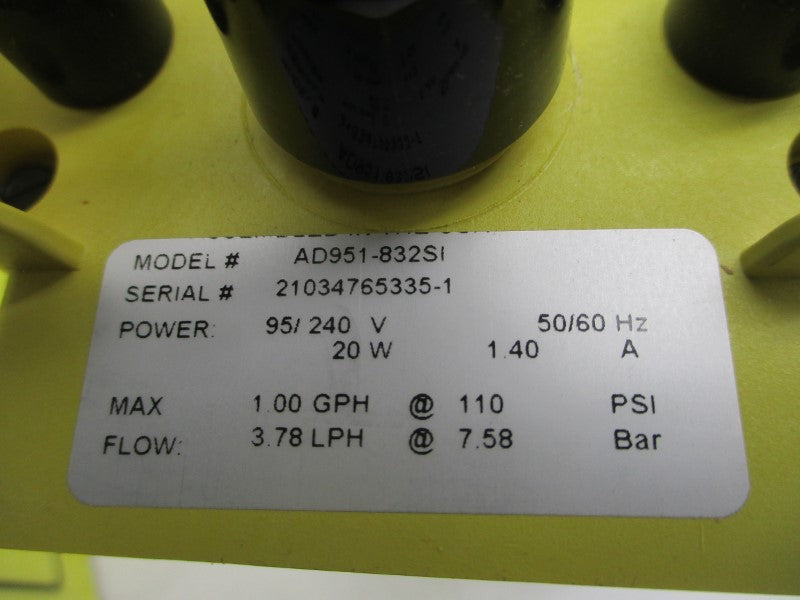 LMI MILTON ROY AD951-832SI 95/240V 1.40A 110PSI NSMP