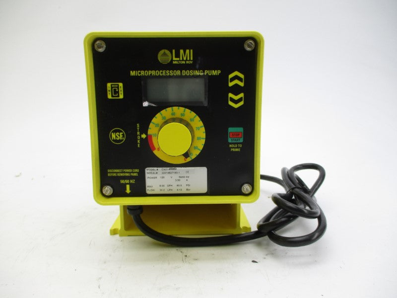 LMI MILTON ROY C931-418SI 120V 3.50A 60.0PSI NSMP