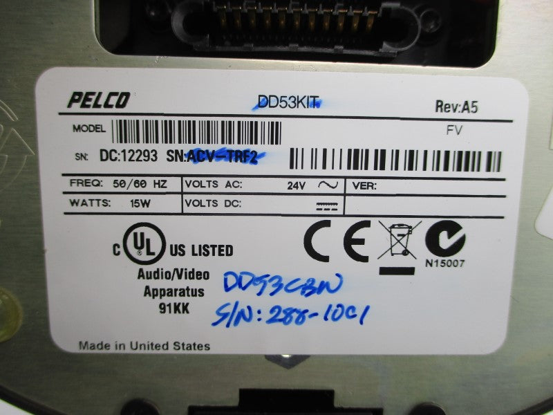 PELCO DD53KIT 24VAC REV. A5 NSNP