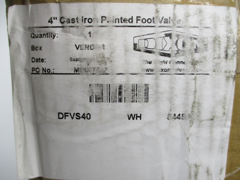 DIXON DFVS40 4" NSMP