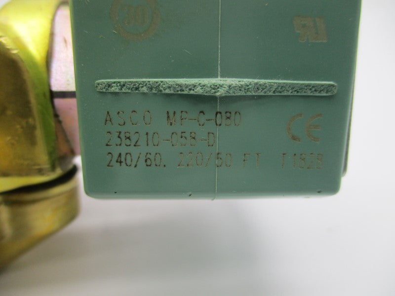 ASCO 8210G004 220/240V 5-150PSI 1" NSMP