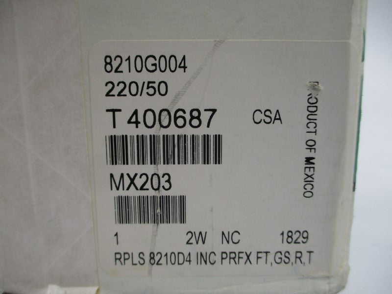 ASCO 8210G004 220/240V 5-150PSI 1" NSMP