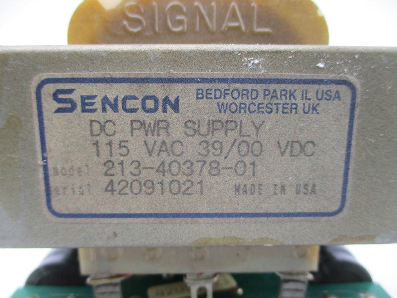 SENCON 213-40378-01 115VAC NSNP
