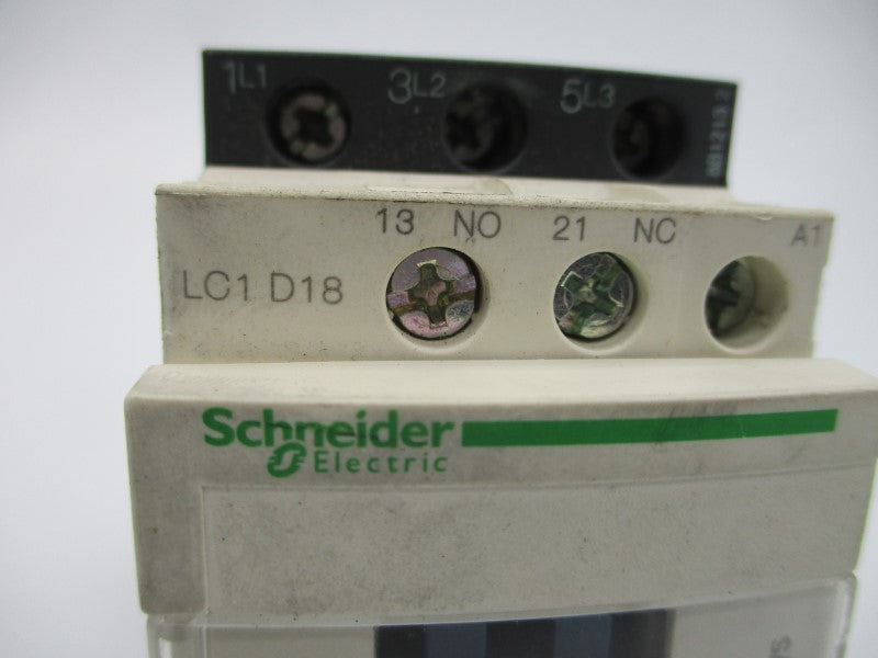 SCHNEIDER ELECTRIC LC1D18G7 120V 32A (AS PICTURED) NSNP