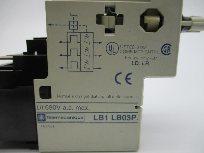 TELEMECANIQUE LB1LB03P17 690VAC 10-16A UNMP