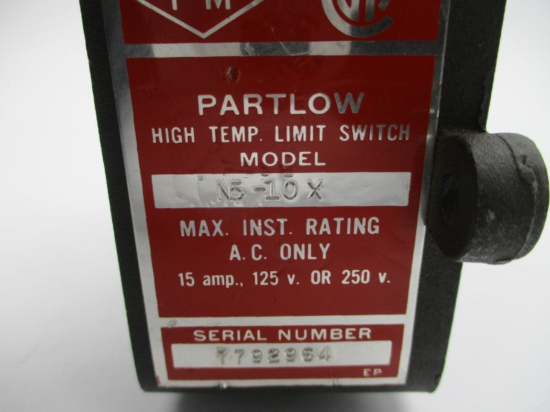 PARTLOW NG-10X 250VAC 15A (AS PICTURED) NSNP