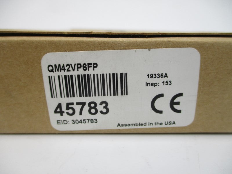 BANNER ENGINEERING QM42VP6FP 45783 10-30VDC NSMP