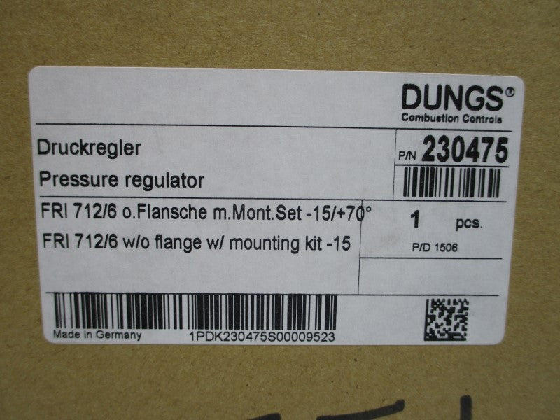 DUNGS 230475 FRI712/6 7PSI NSMP