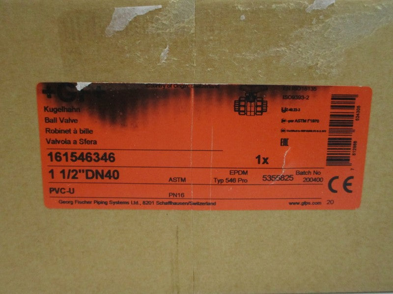 GEORG FISCHER 161546346 232PSI 1-1/2" NSMP