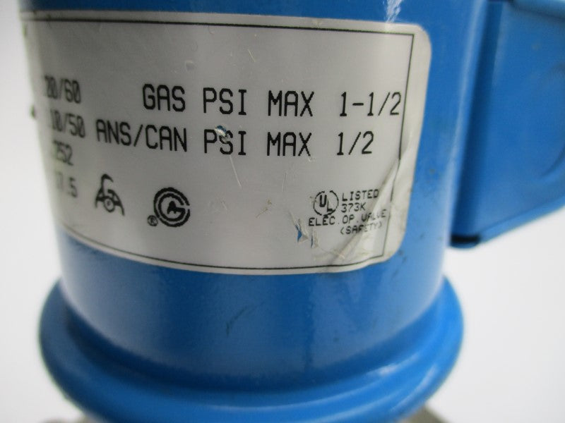 ITT GENERAL CONTROLS K3A772S 110/120V .252A 1-1/2PSI NSNP