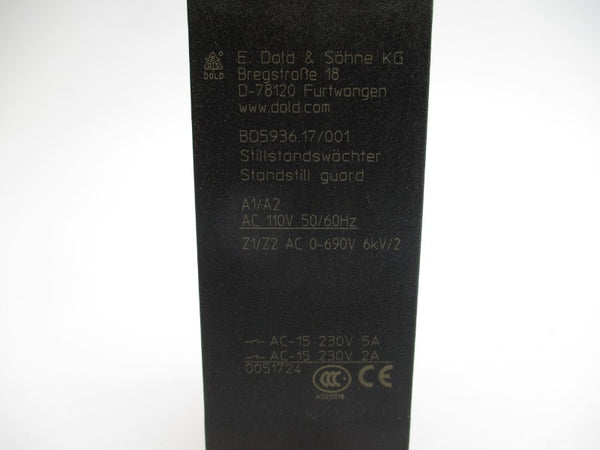 DOLD BD5936.17/001 0051724 110VAC 5A NSMP