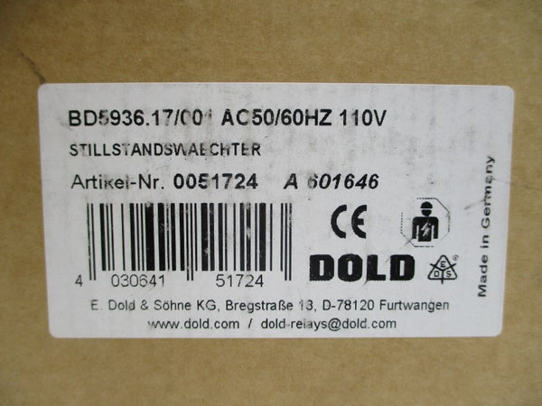 DOLD BD5936.17/001 0051724 110VAC 5A NSMP