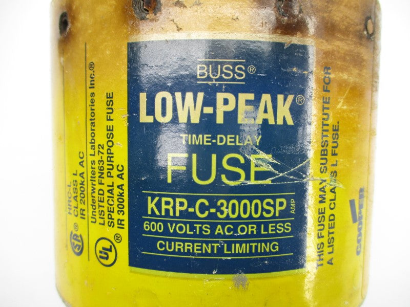 COOPER BUSSMAN KRP-C-3000SP 600VAC UNMP
