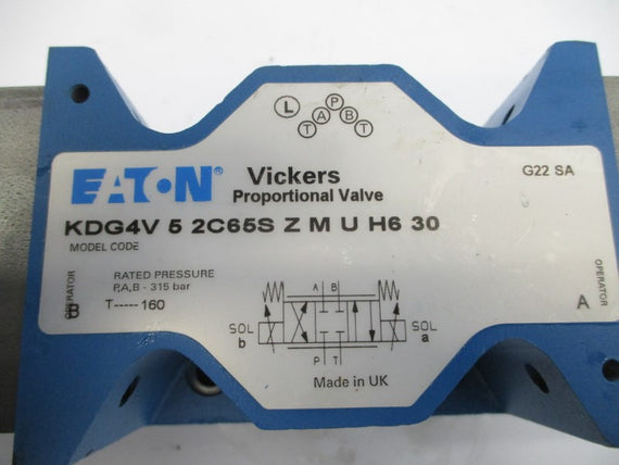 EATON VICKERS KDG4V-5-2C65S-Z-M-U-H6-30 1.6A NSNP