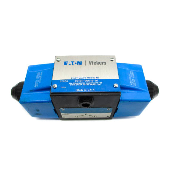 EATON VICKERS DG4S4-016C-B-60 879159 110/120V .85/.69A NSNP