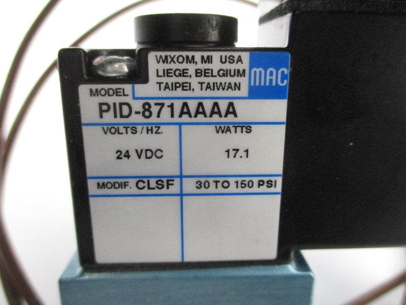 MAC PID-871AAAA 24VDC 30-150PSI NSNP