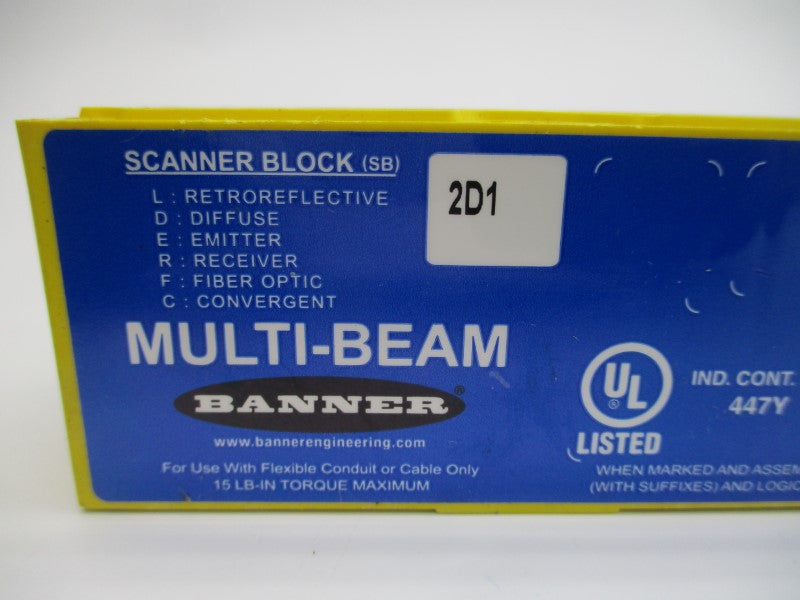BANNER ENGINEERING SB2D1 (AS PICTURED) NSNP