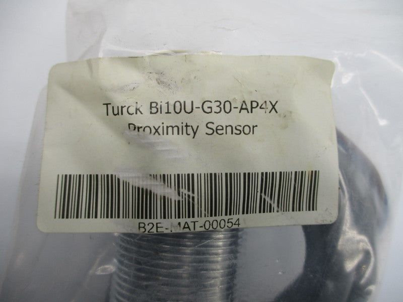 TURCK BI10U-G30-AP4X 10-65VDC NSMP