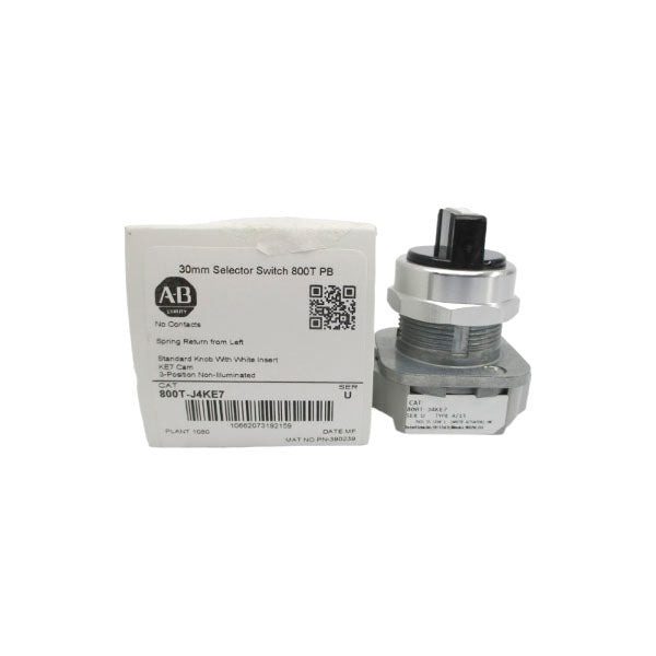 ALLEN BRADLEY 800T-J4KE7 SER. U (WH) NSMP