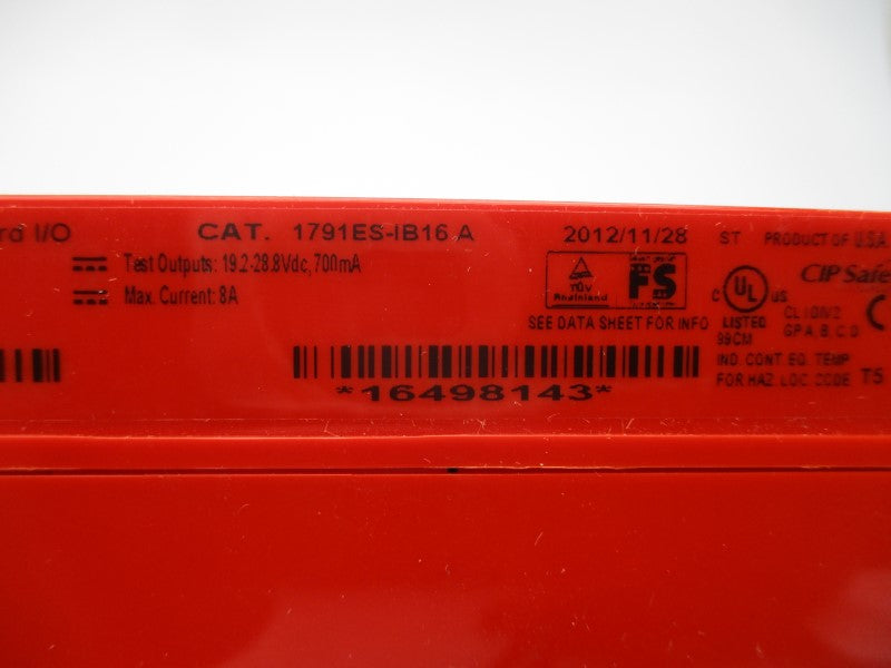 ALLEN BRADLEY 1791ES-IB16 SER. A 11-30VDC 8A NSMP