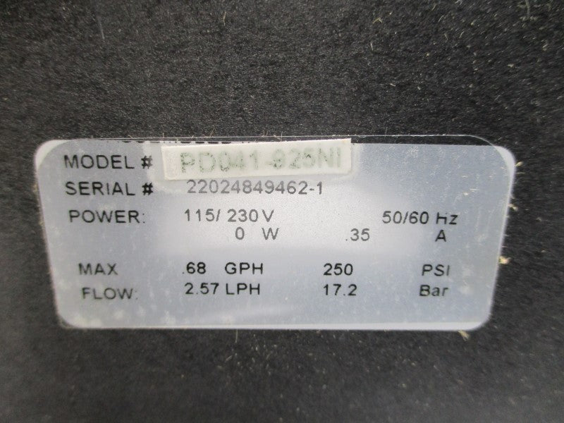 LMI MILTON PD041-025NI 115/230V .35A 250PSI NSMP