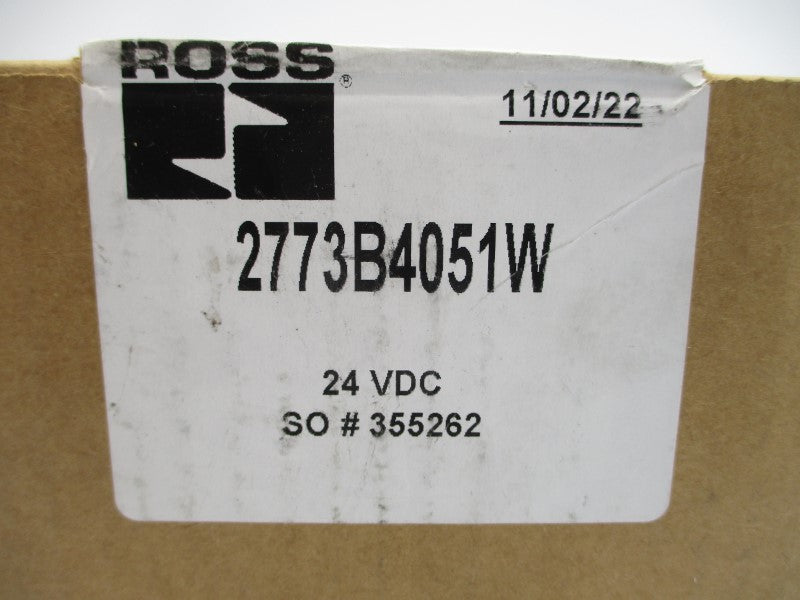 ROSS 2773B4051W 24VDC NSFS