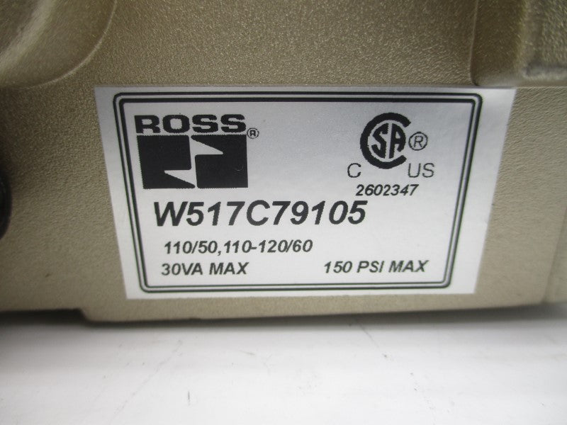 ROSS 2774B3001Z 110-120V 150PSI NSMP