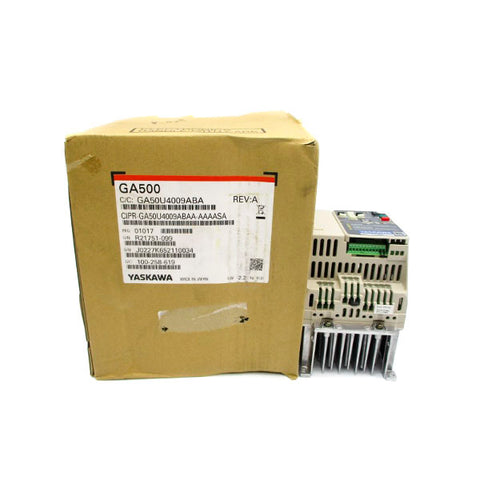 YASKAWA CIPR-GA50U4009ABAA-AAAASA 380-480VAC 9.4/8.2A REV. A NSMP