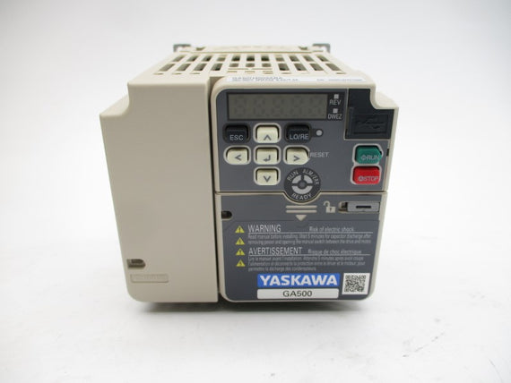 YASKAWA CIPR-GA50U4009ABAA-AAAASA 380-480VAC 9.4/8.2A REV. A NSMP
