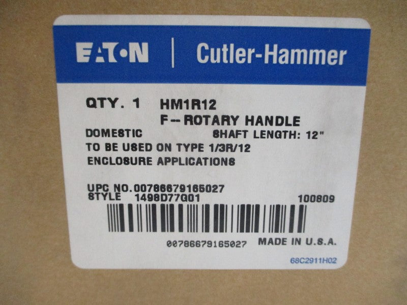 EATON HM1R12 1498D77G01 12" NSMP