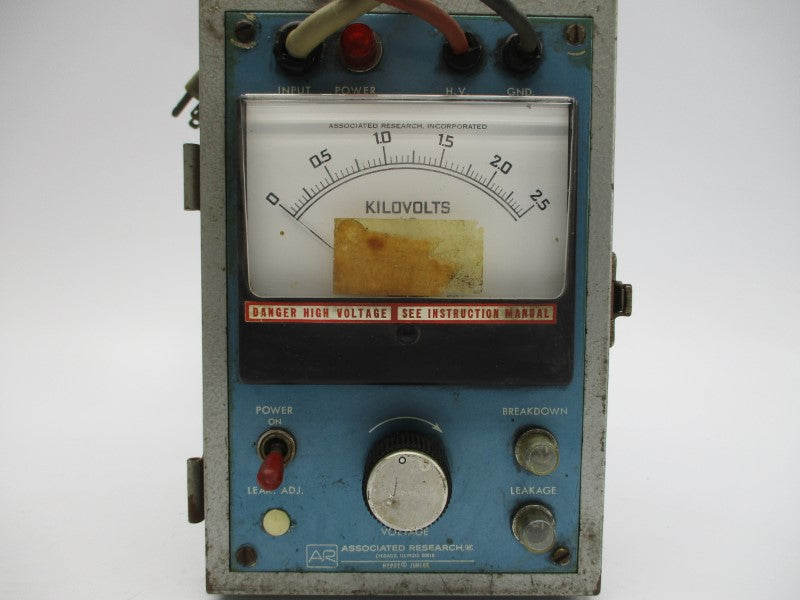 ASSOCIATED RESEARCH HYPOT 411 120V 1/4A (AS PICTURED) UNMP