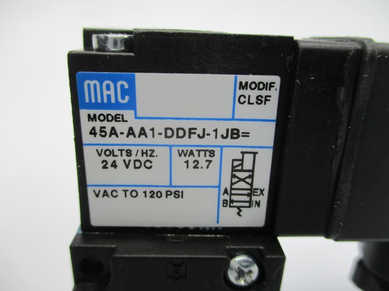 MAC 45A-AA1-DDFJ-1JB 24VDC 120PSI NSMP