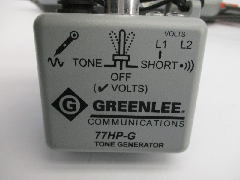 GREENLEE COMMUNICATIONS 200EP-G W/ 77HP-G 9VDC NSNP