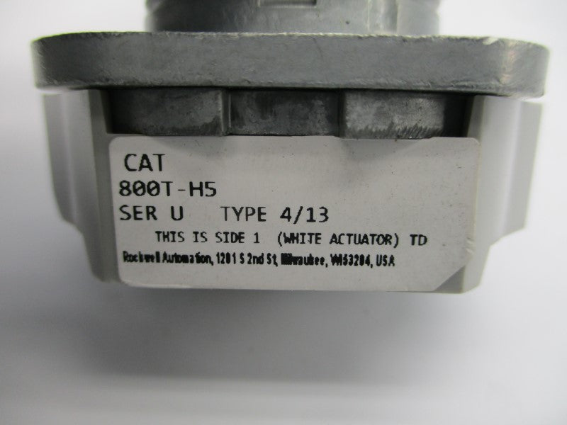 ALLEN BRADLEY 800T-H5 SER. U NSNP