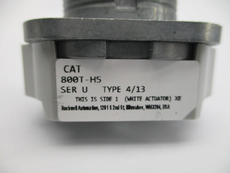 ALLEN BRADLEY 800T-H5 SER. U (WH) NSMP