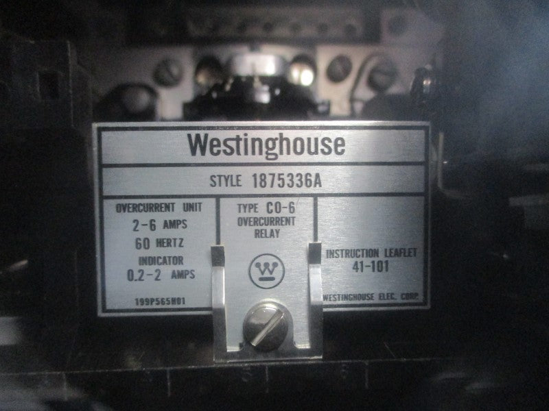 WESTINGHOUSE 1875336A 199P565H01 2-6A NSNP